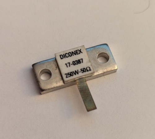 Dummy load stripline - load, resistor